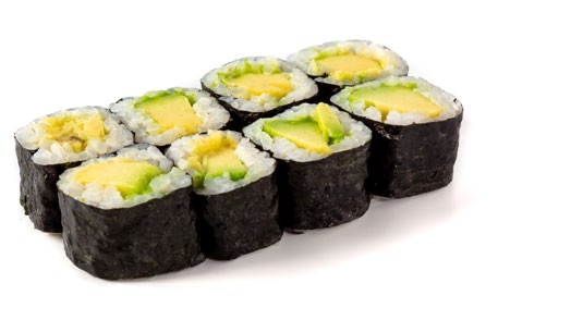HOSO MAKI AGUACATE /8PZS