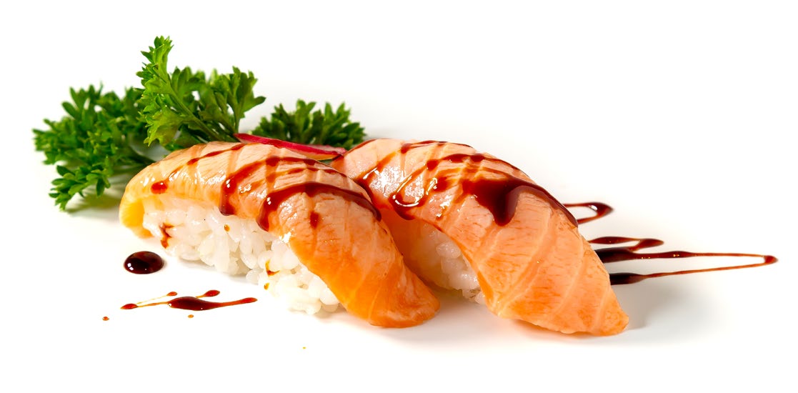 NIGIRI SALMON FLAMEADO   /2PZS
